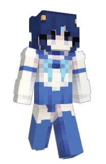 Front of Bernsaflor's skin