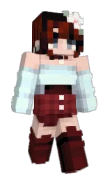 flooflifeYT's Minecraft skin wearing the Pan cape