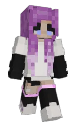 Slim Minecraft skin
