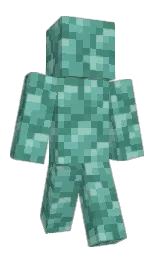 ImTheMonke's Minecraft skin wearing the Yearn cape