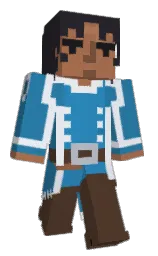 Heliocrash's Minecraft skin wearing the Pan cape