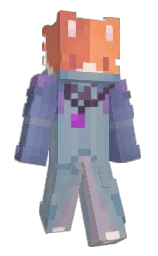 clarafai's Minecraft skin wearing the Cherry Blossom cape