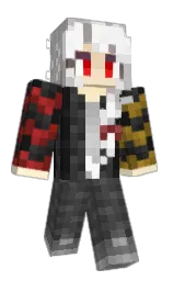 silver and gallery Minecraft skin — Classic model