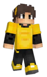 supernova and ripe lemon Minecraft skin — Classic model — first worn by AdooYakqan