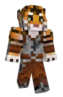 Front of TigaXD's skin