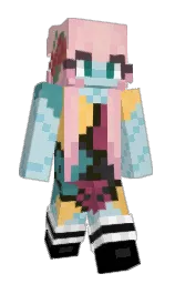 InnateAlloy6's Minecraft skin wearing the Twisted cape