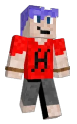 oyster pink and bone Minecraft skin — Classic model