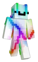 MontrealElsie's Minecraft skin wearing the Aurora cape