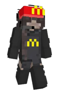 Front of WaterRL's skin