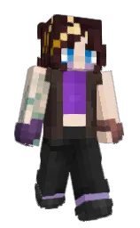 mine shaft and woody brown Minecraft skin — Slim model — first worn by Sauce097