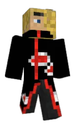 black and tussock Minecraft skin — Classic model