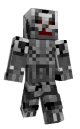 silver and mine shaft Minecraft skin — Classic model