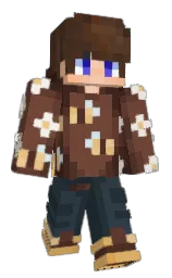 shingle fawn and ebony clay Minecraft skin — Classic model — first worn by AnotherKev