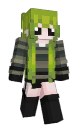 cod gray and pesto Minecraft skin — Slim model