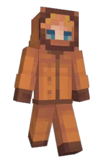 Front of chunkysock's skin