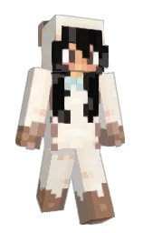 Krinia's Minecraft skin wearing the Pan cape