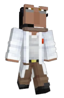 Front of DkFull's skin
