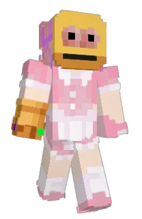 Front of EizokuTekina's skin