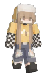 Slim Minecraft skin