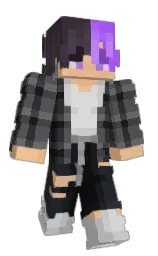 shark and abbey Minecraft skin — Classic model — first worn by DestructiveDishw
