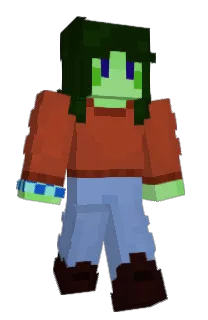 Front of Minecraft skin