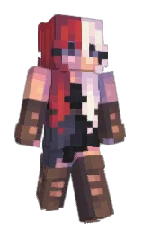 ferra and matterhorn Minecraft skin — Slim model — first worn by Zolsi