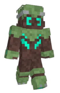 Front of Xeign's skin