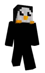 Tuky25's Minecraft skin wearing the Pan cape