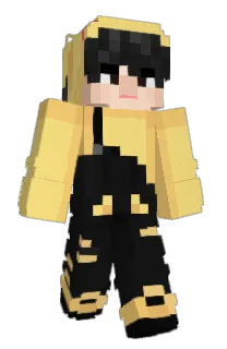 Front of AntiMin's skin