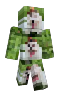 Front of FeebleFrosty's skin