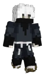outer space and ebony clay Minecraft skin — Classic model — first worn by Maverick099