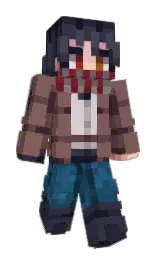 russett and tuna Minecraft skin — Slim model — first worn by LittleDragon624