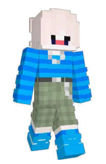 Front of Minecraft skin