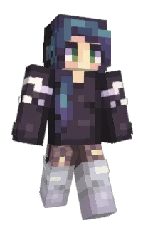 Front of FadedAna's skin