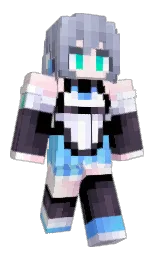 DreamChara's Minecraft skin wearing the Founder's cape
