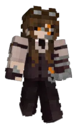 black marlin and cocoa brown Minecraft skin — Classic model