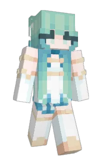 Front of Minecraft skin