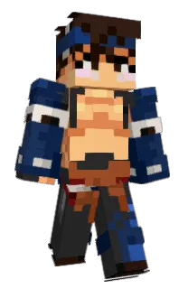 Front of Minecraft skin