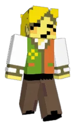 Miko_pixel's Minecraft skin wearing the Zombie Horse cape