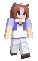 tequila and white Minecraft skin — Slim model