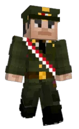 SCAL3N's Minecraft skin wearing the Migrator cape