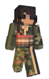 Slim Minecraft skin
