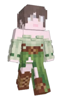 Front of Erashima's skin