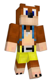 Front of Minecraft skin