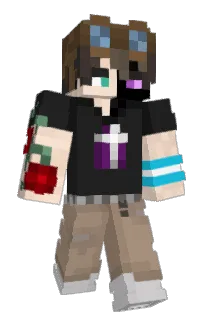 Front of Cruxifixion's skin