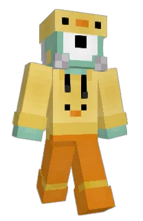 Front of Minecraft skin