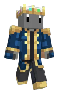 Front of FadePanda's skin