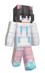 Blackcat_Q's Minecraft skin wearing the Follower's cape