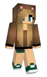Hxndery's Minecraft skin wearing the Migrator cape