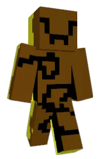 Front of DarkClunk's skin